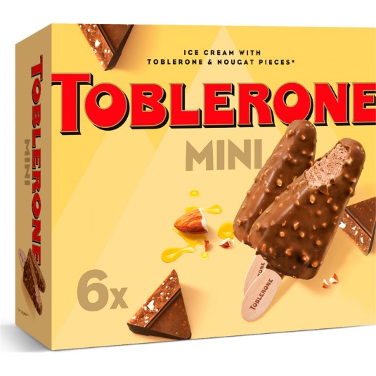 Helado mini Toblerone - 6x36g