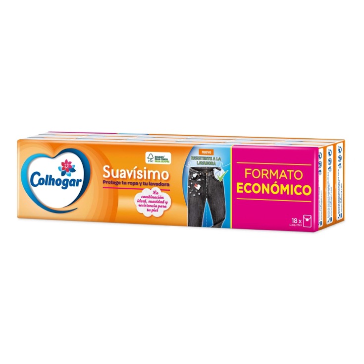 Pañuelos de papel Compacto Colhogar -18 uds