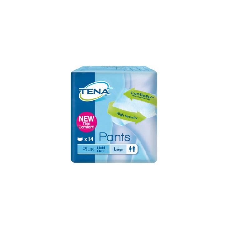 Tena PANTS Plus Talla L Grande 14unidades
