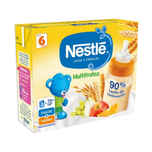 Papilla Cereales Multifrutas Nestlé - 2x250g