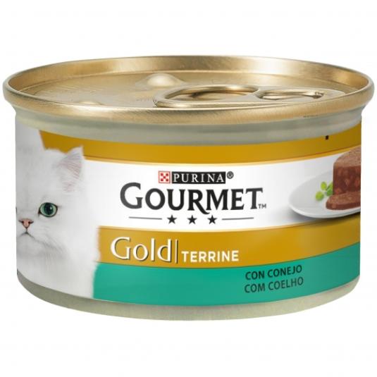 Paté para Gatos Conejo Gold 85g