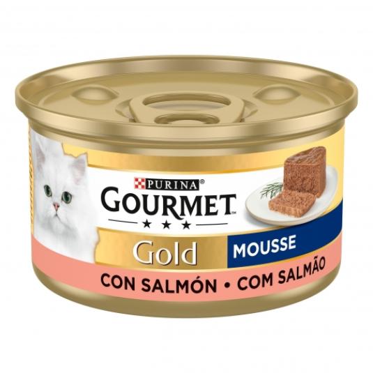 Mousse de Salmón Gold - Purina Gourmet - 85g