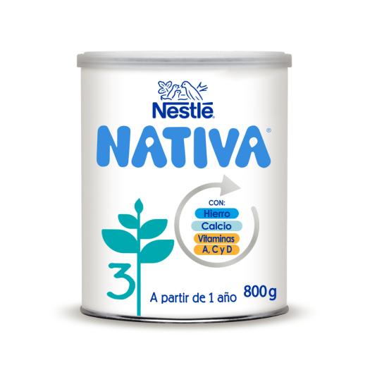 Leche en Polvo Nativa 3 Nestlé - 800g
