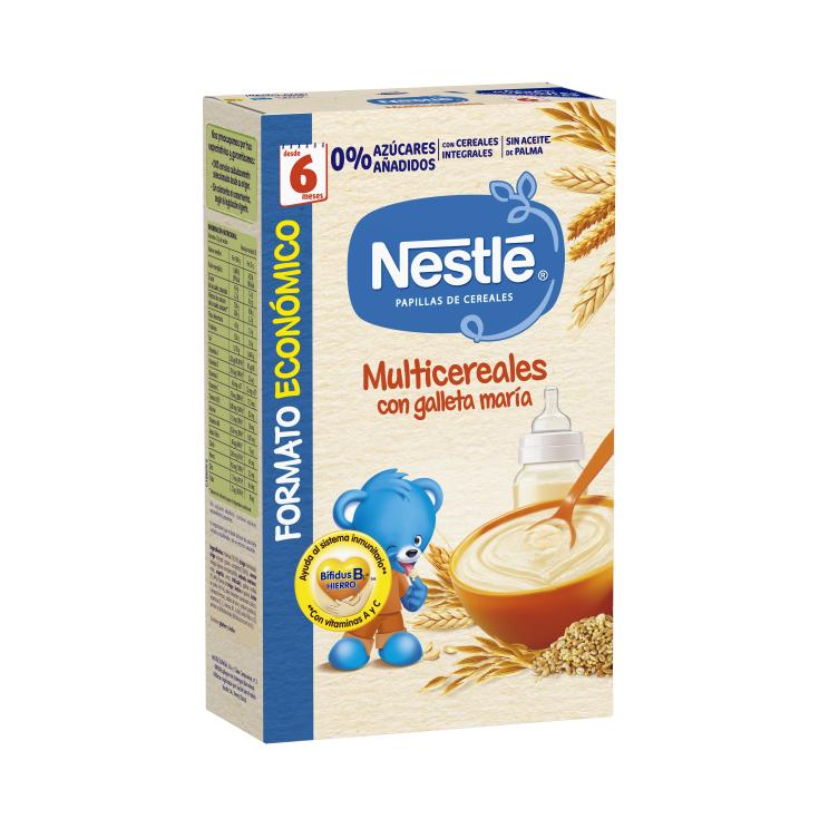 Papilla 8 cereales y galleta María 500g