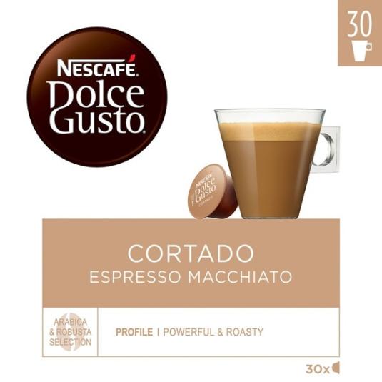 Café Cortado Espresso Machiatto - Dolce Gusto - 30 uds
