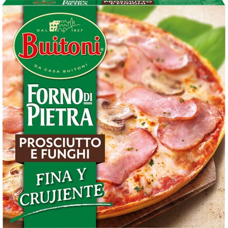 Pizza Forno Pietra Prosciutto e Funghi 340g