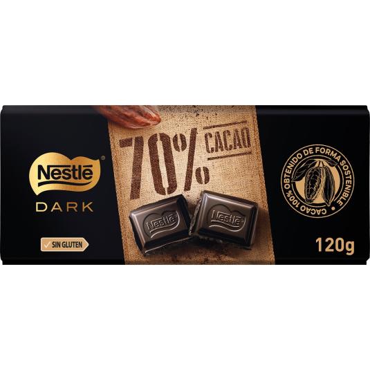 Chocolate Negro 70% Extrafino 120g