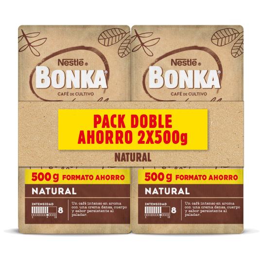 Café Molido Natural - Bonka - 2x500g
