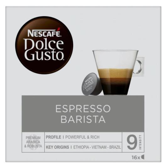 Café cápsulas Ristretto Barista - Dolce Gusto - 16 uds