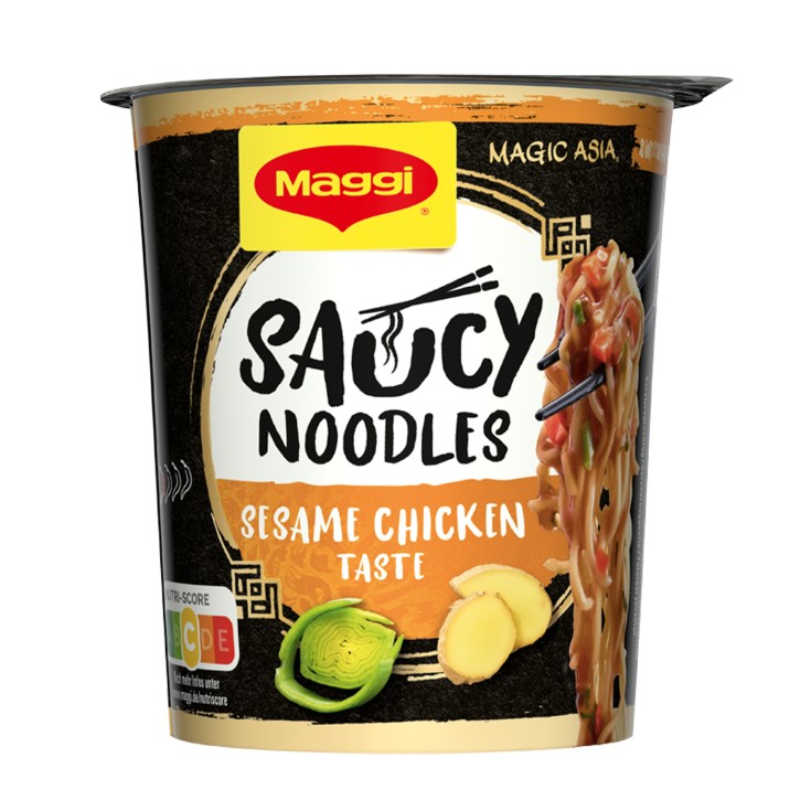 Noodles con pollo y sésamo Saucy - 75g