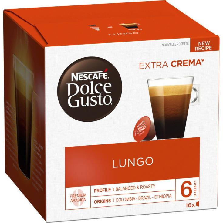Cafe dolce gusto cortado descafeinado caja monodosis de 16 unidades