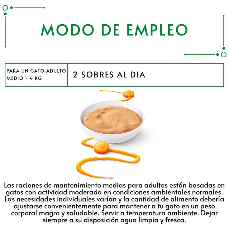 Puré para gatos adultos de salmón Purina - 5x10g