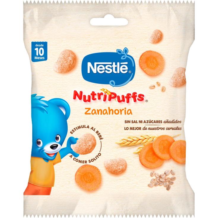 Snacks de zanahoria Nutripuffs 7g
