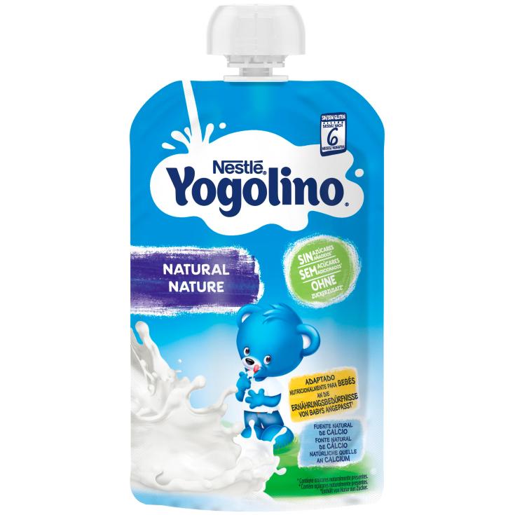 Pouche Natural sin azúcar Yogolino - 100g