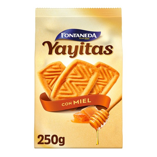 Galletas con miel Yayitas Fontaneda - 250g