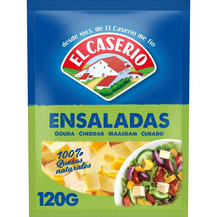 Queso rallado ensaladas - El Caserío - 120g