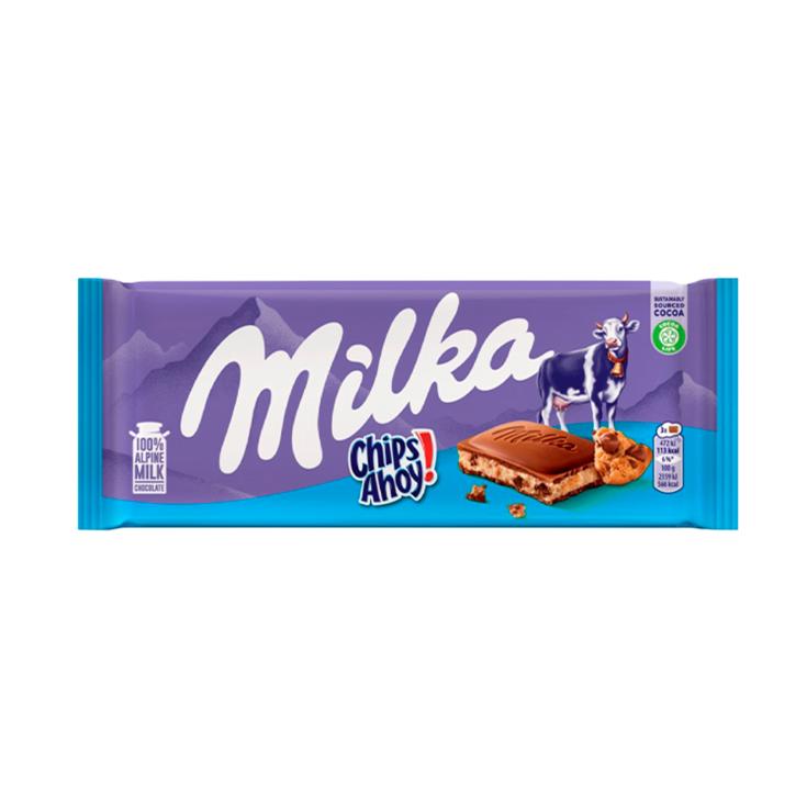 Chocolate con Chips Ahoy! - Milka - 100g