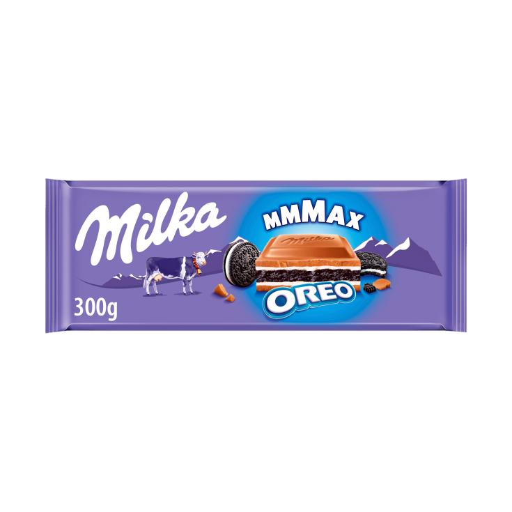 Chocolate c/leche con oreo Milka - 300g Chocolate c/leche con oreo Milka - 300g