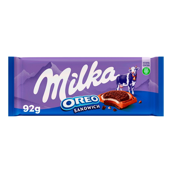 Chocolate c/leche con oreo 92g