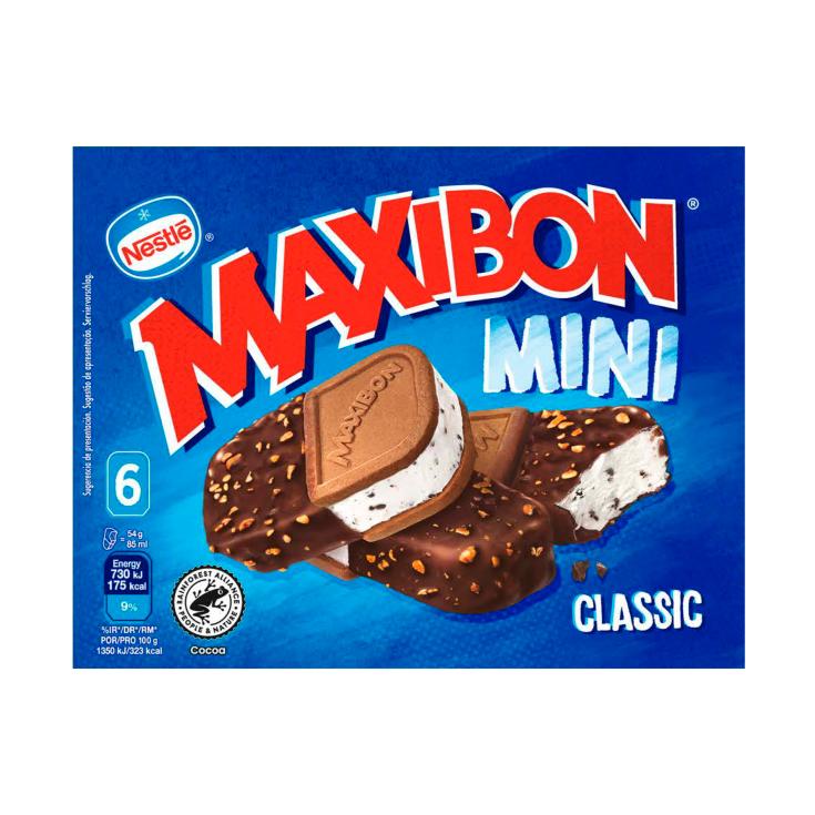 Sandwich Mini Maxibon de Nata 6x85ml