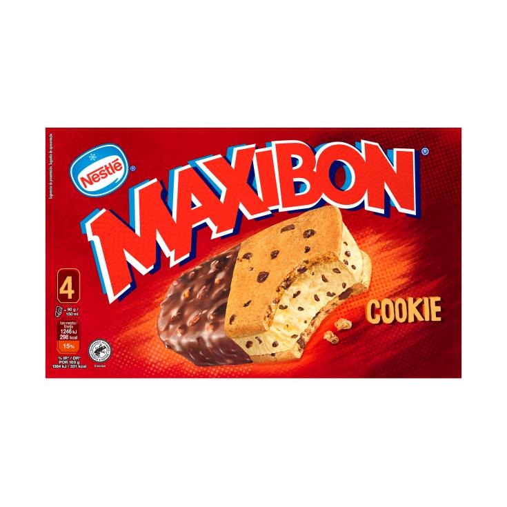Sandwich Maxibon Cookie 4 uds 600ml