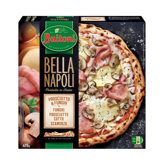 Pizza Prosciutto & Funghi Bella Napoli 415g