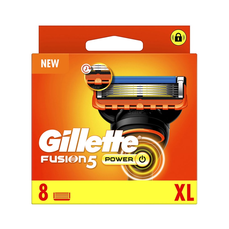 Gillette Fusion 5 Power Cargador 8 Recambios