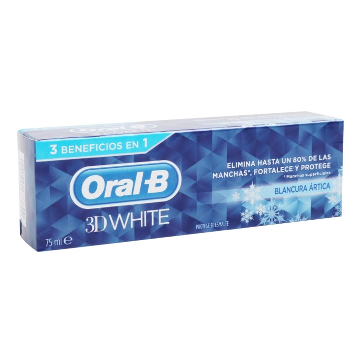 Dentífrico 3D White Blancura Ártica 75 ml