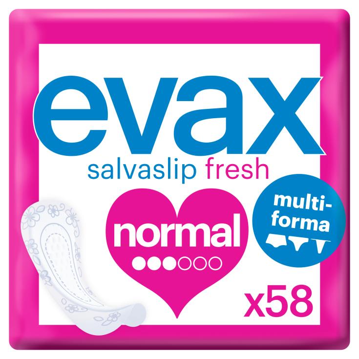 Salvaslips normal multiforma Evax - 58 uds