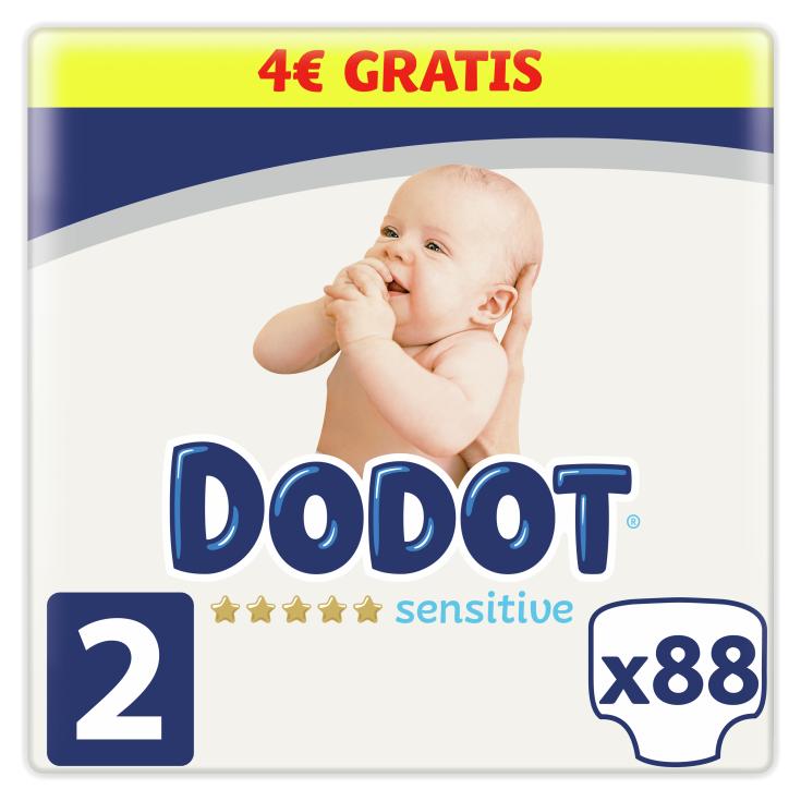 Pañales recien nacido T2 Sensitive 88 uds Pañales recien nacido T2 Sensitive 88 uds
