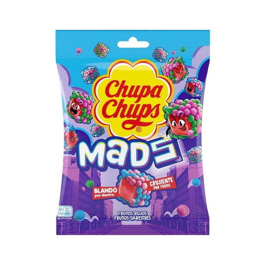 Gominolas chupa chups mads frutas del bosque