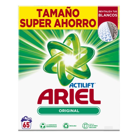Detergente en polvo Original 65 lavados