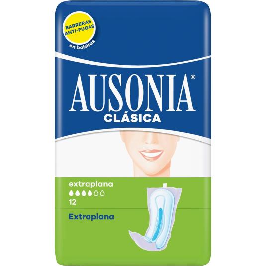 Compresa clásica extraplana - Ausonia - 12 uds