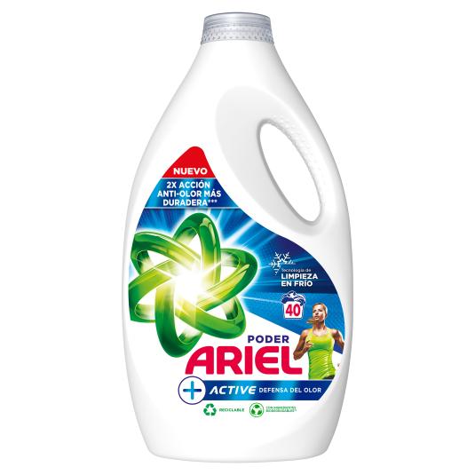 Detergente líquido Active Ariel - 40 lavados