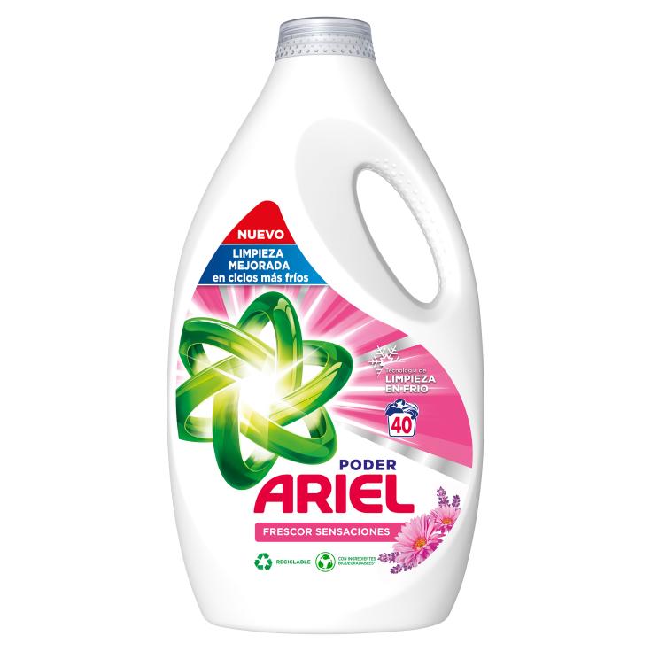 Detergente líquido Sensaciones Ariel - 40 lavados