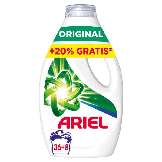 Detergente líquido original - Ariel - 36+8 lavados