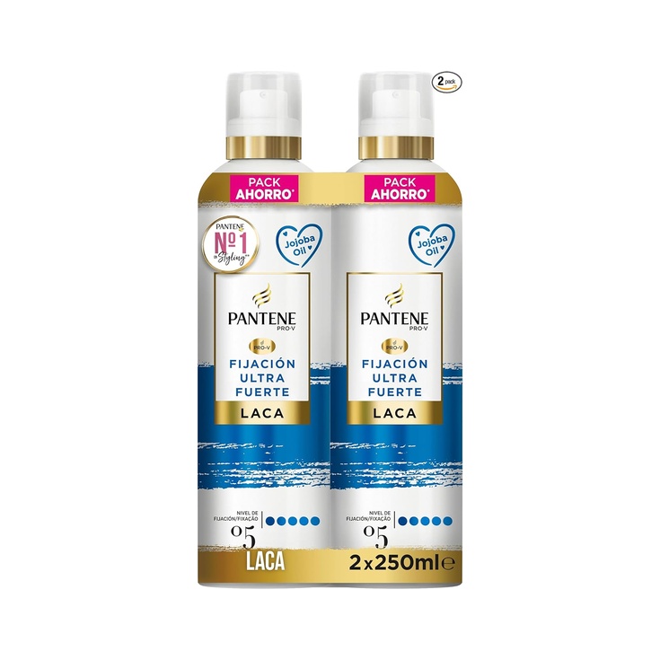 PANTENE LACA 2x250 ML EXTRA FUERTE