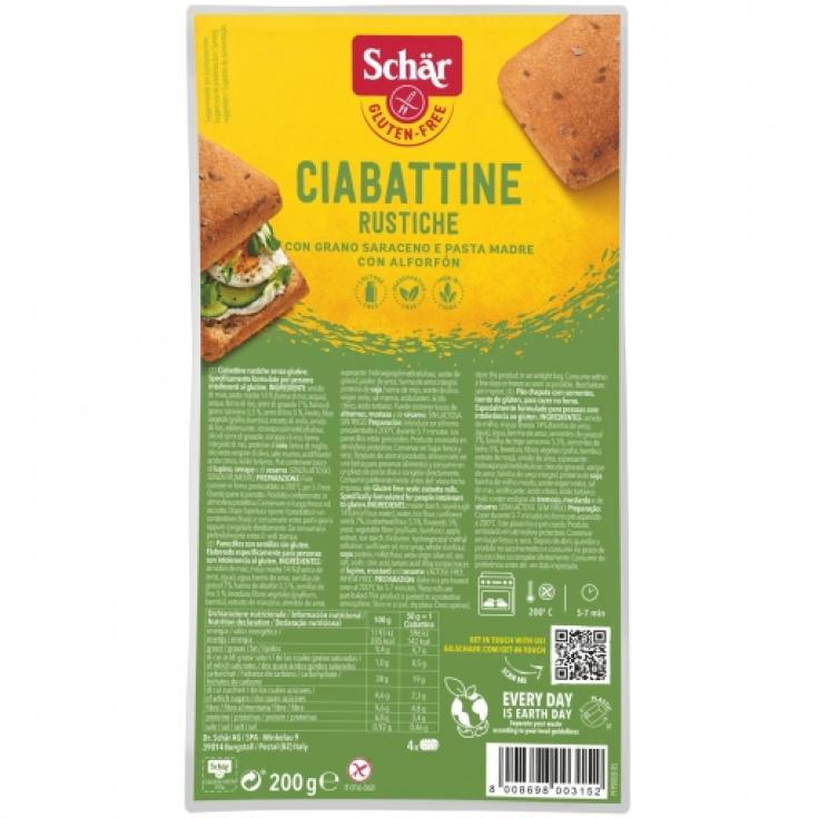 Ciabattine rústica - Schär - 200g Ciabattine rústica - Schär - 200g