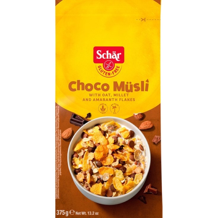 Copos de avena, mijo y amaranto con chocolate - 375g Copos de avena, mijo y amaranto con chocolate - 375g