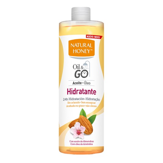 Aceite corporal hidratante almendras - Natural Honey - 300ml