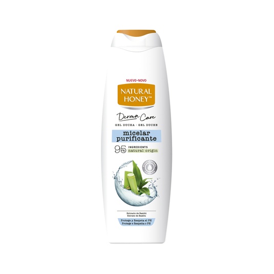 Gel de baño SkinCare Pure Micelar sin jabón con bambú