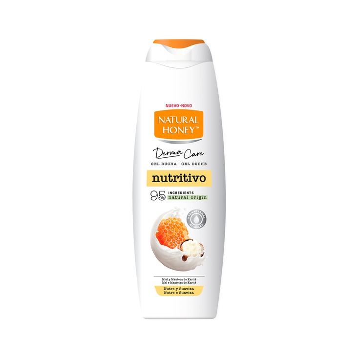 Gel de baño SkinCare Nutritivo con miel nutrición y cuidado 