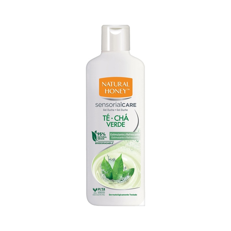 Gel de baño SensorialCare Té Verde estimulante 