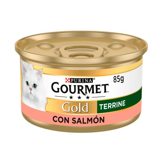 Tarrina con Salmón Gold - Purina Gourmet - 85g
