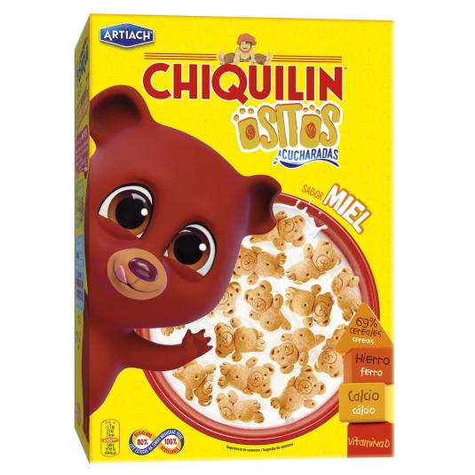 Chiquilín Cucharada Ositos Miel 450g