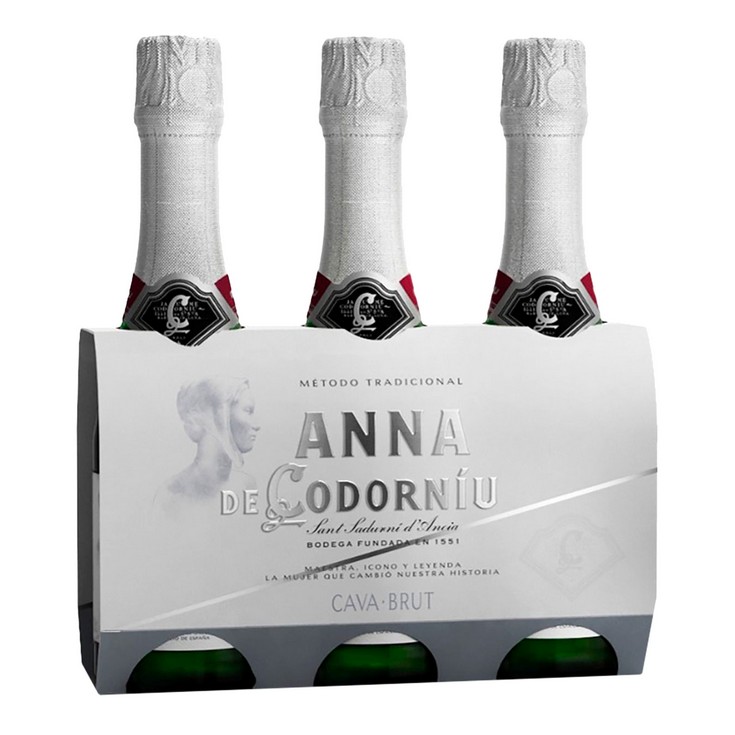 Cava Brut mini pack - Anna Codorniu - 3x20cl