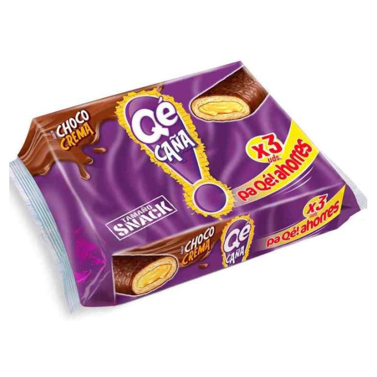 Cañas de Crema 3 uds - Qé - 255g