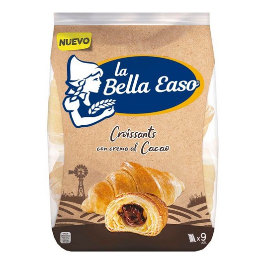 Croissants con crema al cacao 9 uds - La Bella Easo - 378g Croissants con crema al cacao 9 uds - La Bella Easo - 378g