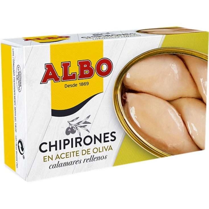 Chipirones rellenos en aceite de oliva 72g