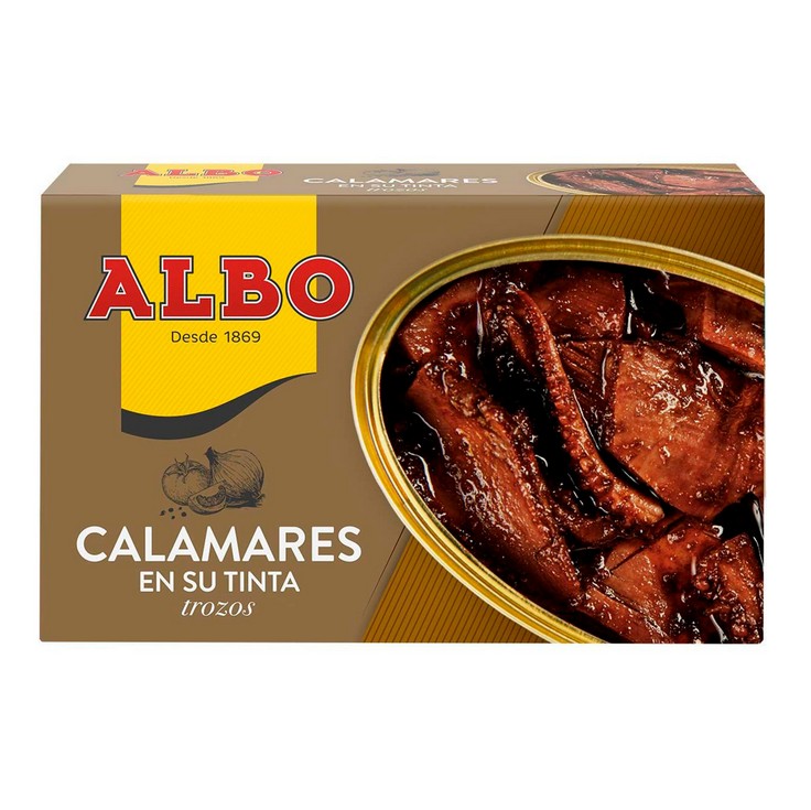 Calamares Troceados en su Tinta - Albo - 72g Calamares Troceados en su Tinta - Albo - 72g